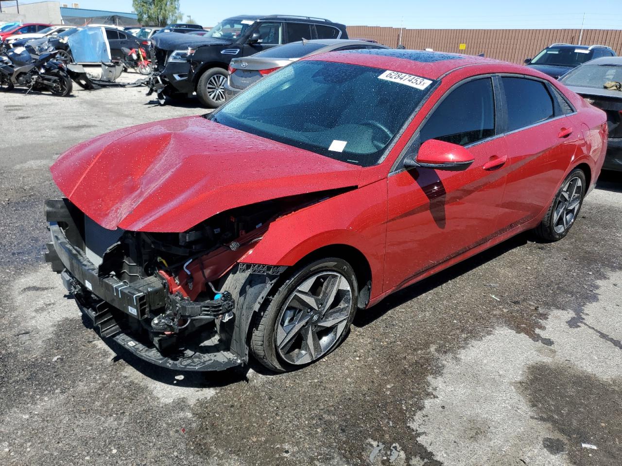 2023 HYUNDAI ELANTRA LIMITED VIN:KMHLP4AG5PU497850