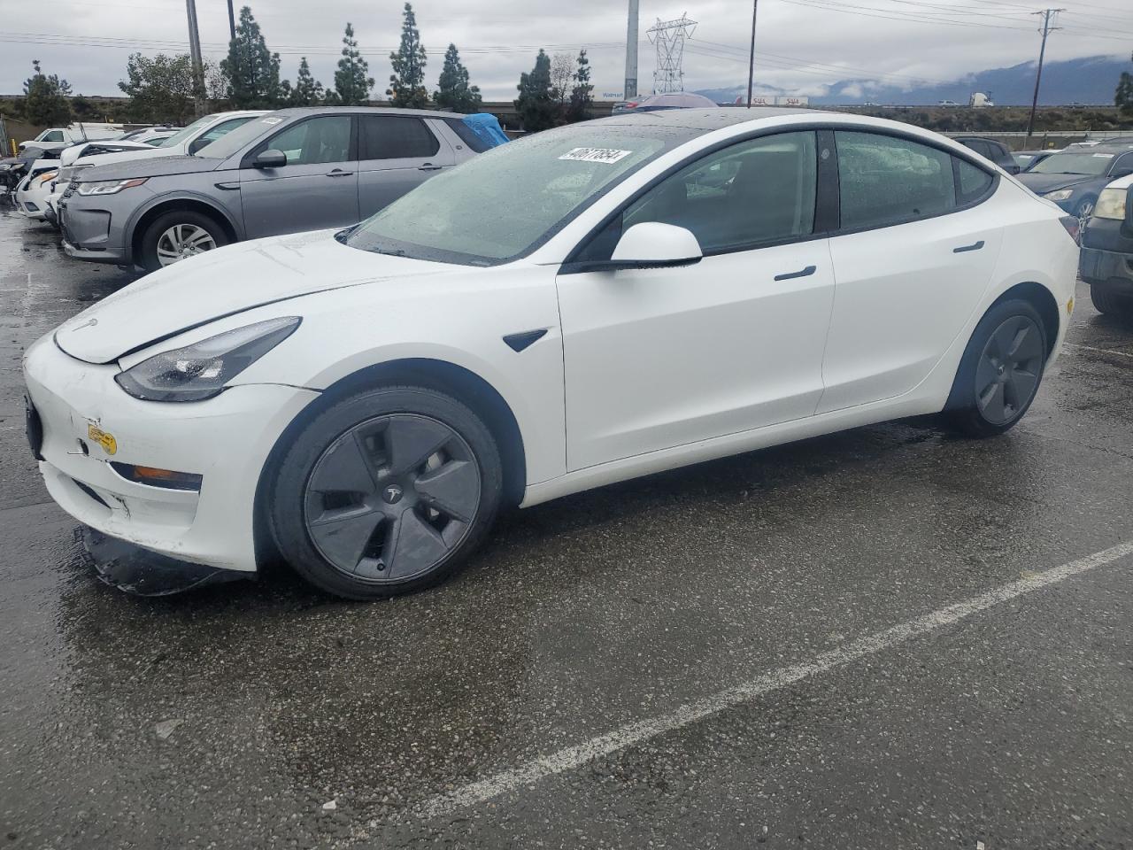 2022 TESLA MODEL 3  VIN:5YJ3E1EA6NF376751