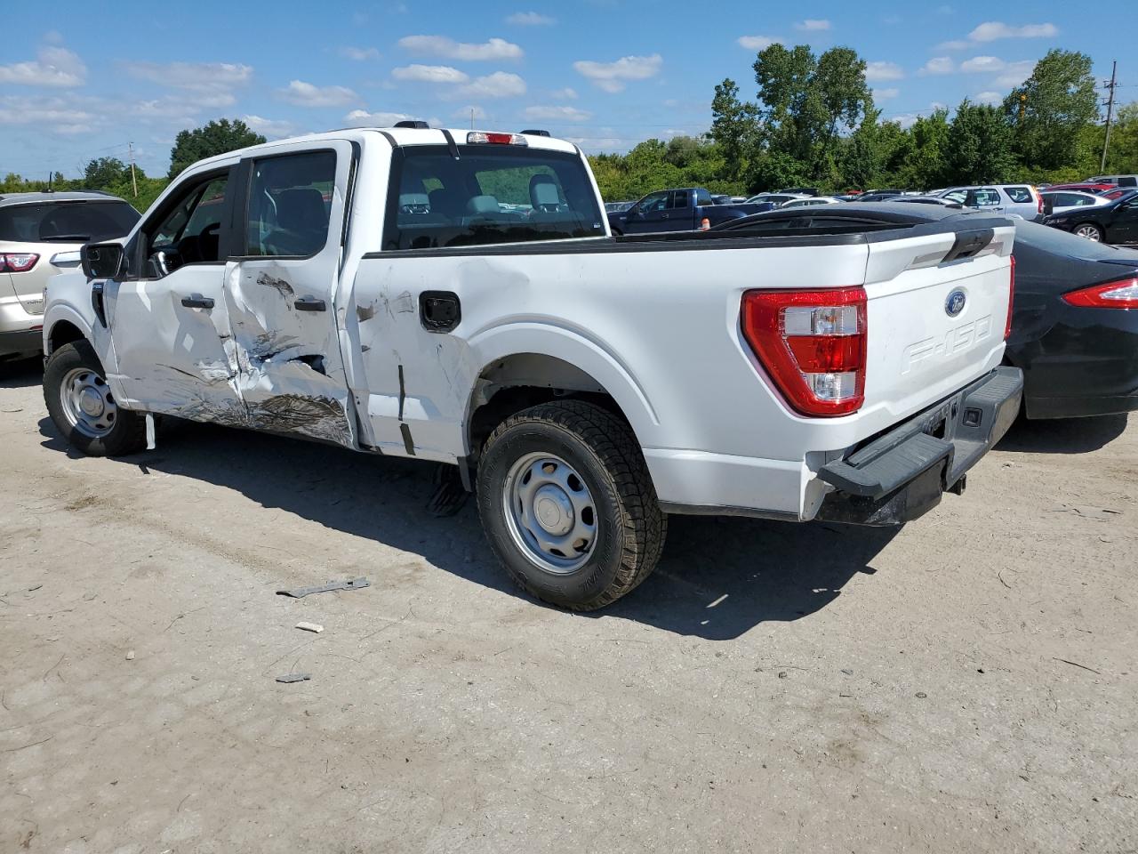 2022 FORD F150 SUPERCREW VIN:1FTEW1C54NKE45743