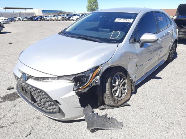 2021 TOYOTA COROLLA LE VIN: JTDEAMDE7MJ021475