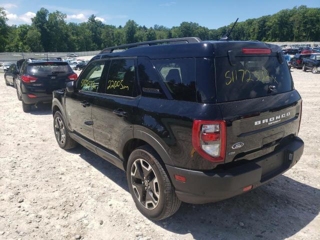 2021 FORD BRONCO SPORT OUTER BANKS VIN: 3FMCR9***********