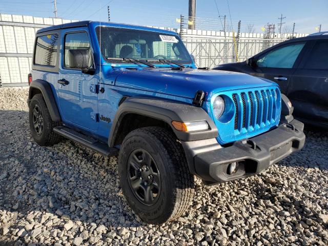 2021 JEEP WRANGLER SPORT VIN: 1C4HJXAG5MW801188