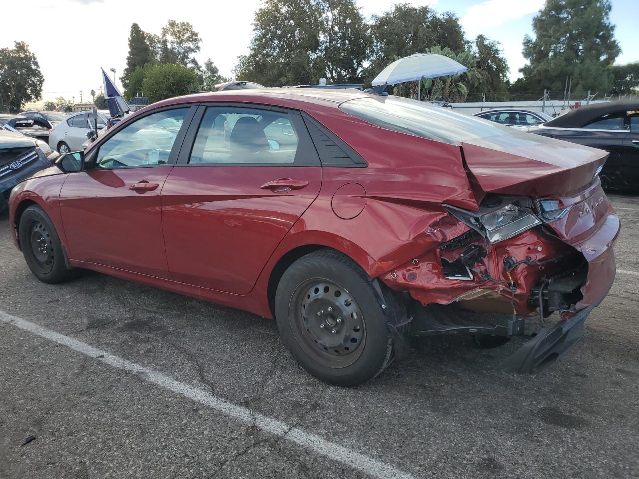 2023 HYUNDAI ELANTRA SEL VIN:KMHLM4AG6PU602629
