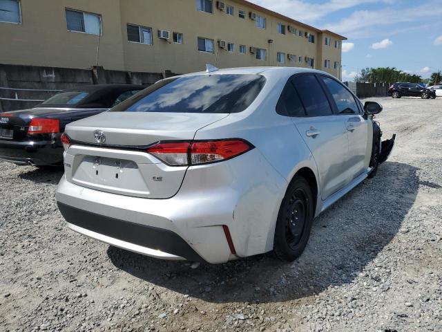 2021 TOYOTA COROLLA LE VIN: 5YFEPMAE0MP260154