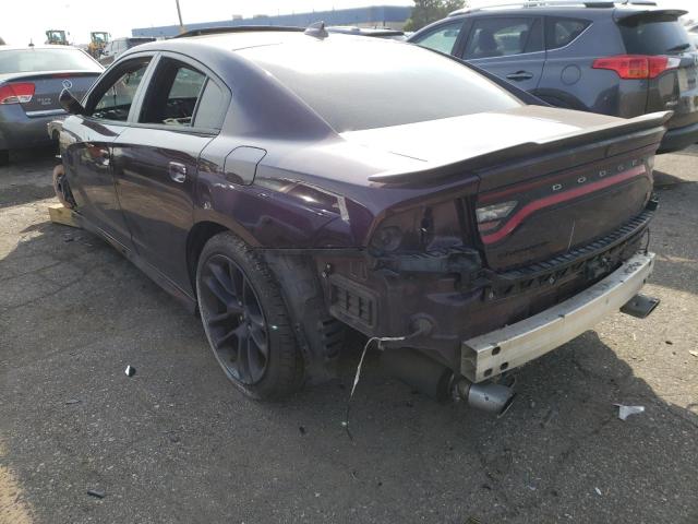 2021 DODGE CHARGER SCAT PACK VIN: 2C3CDXGJ2MH527813