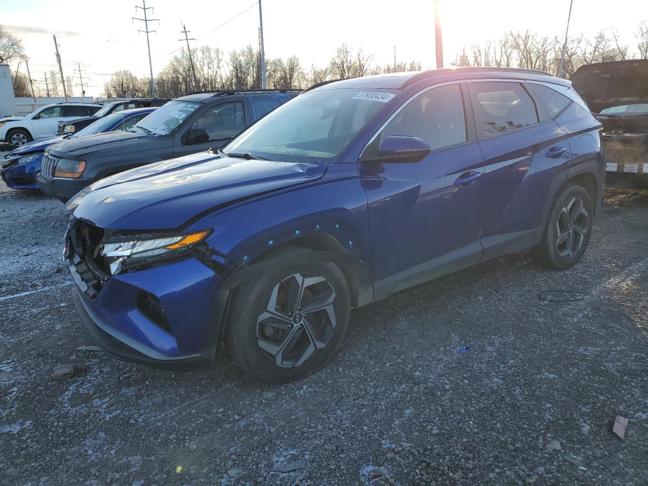2022 HYUNDAI TUCSON SEL VIN:5NMJFCAE7NH066227