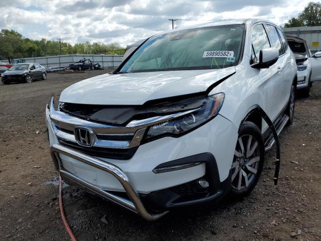 2021 HONDA PILOT EXL VIN: 5FNYF6H57MB102200