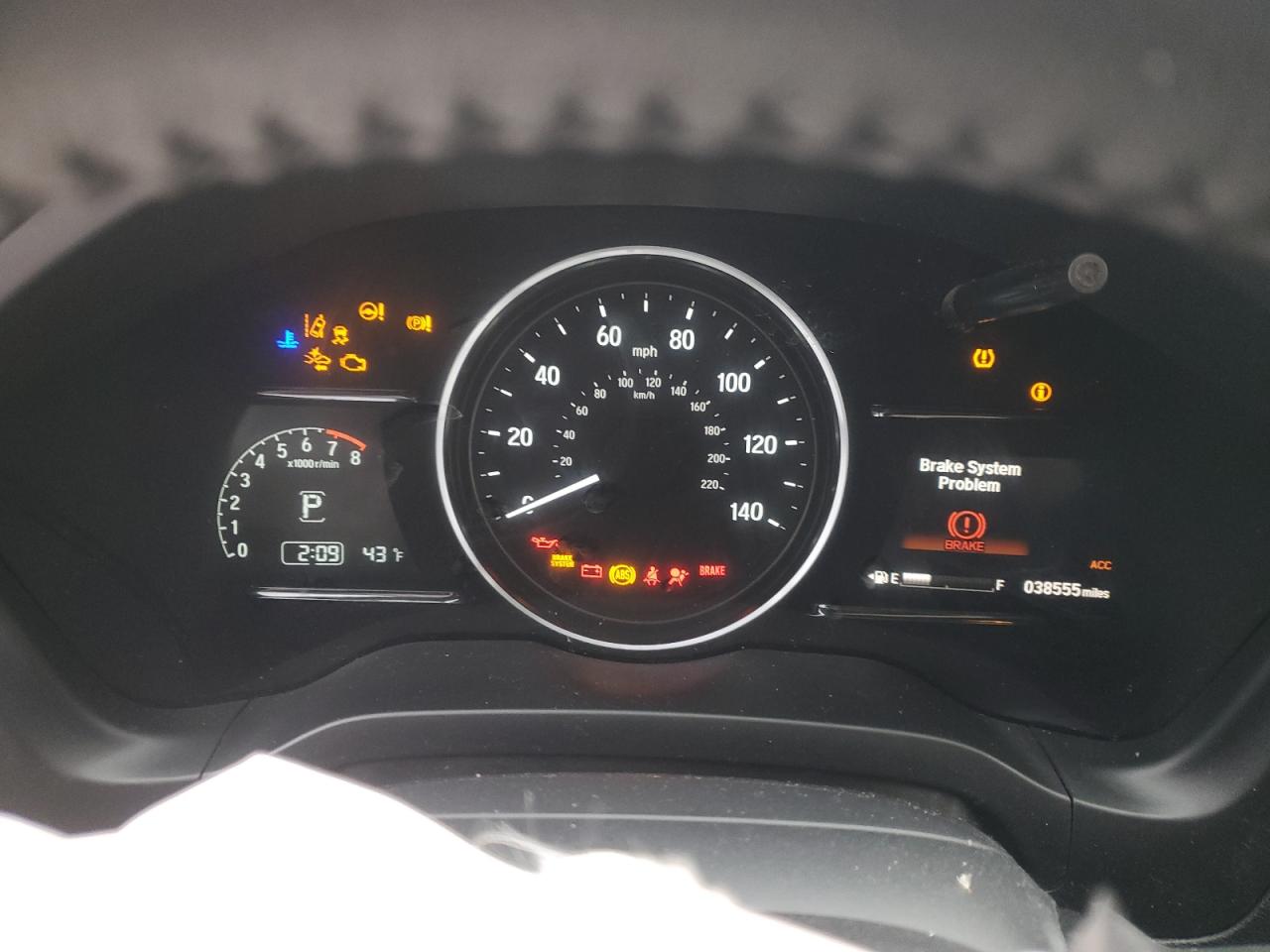 2022 HONDA HR-V EXL VIN:3CZRU6H76NM725021