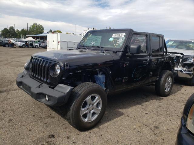 2021 JEEP WRANGLER UNLIMITED SPORT VIN: 1C4HJXDM6MW850370