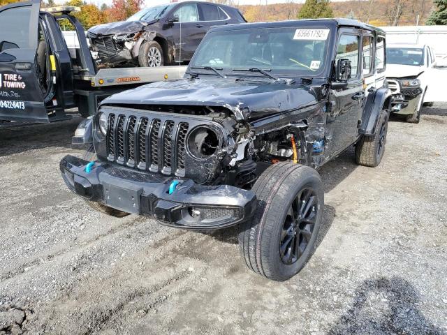 2021 JEEP WRANGLER UNLIMITED SAHARA 4XE VIN: 1C4JJXP62MW716390