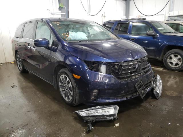 2021 HONDA ODYSSEY EXL VIN: 5FNRL6H72MB041692