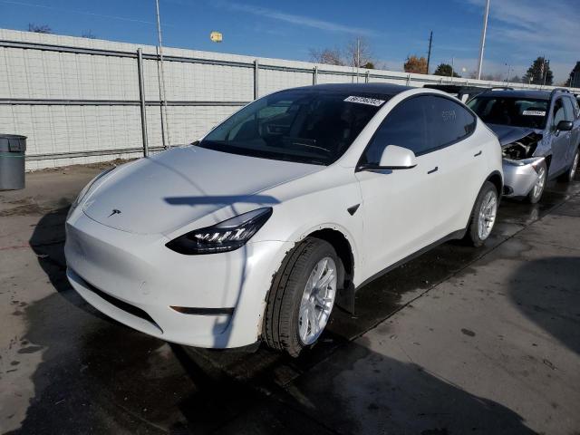 2021 TESLA MODEL Y VIN: 5YJYGDEE5MF066271