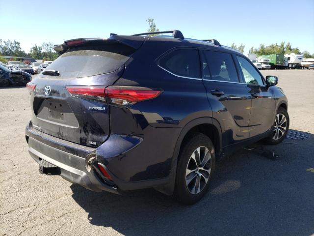 2021 TOYOTA HIGHLANDER HYBRID XLE VIN: 5TDGBRCH0MS065996