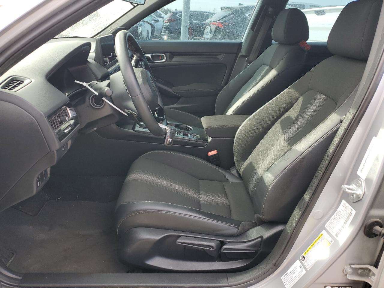 2022 HONDA CIVIC SPORT VIN:2HGFE2F54NH566595