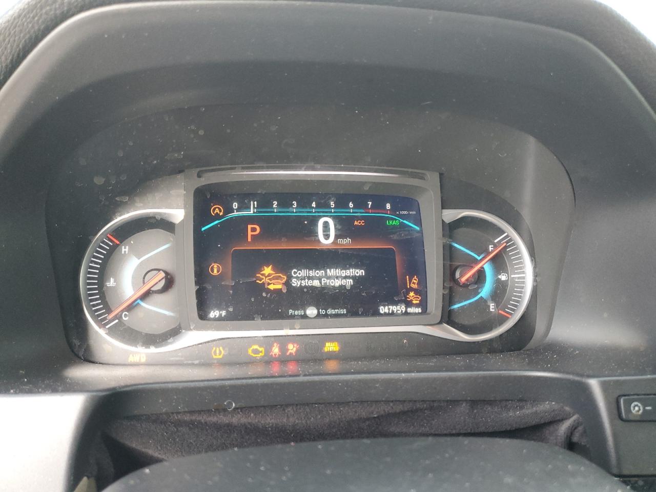 2022 HONDA PILOT TOURING VIN:5FNYF6H66NB029749