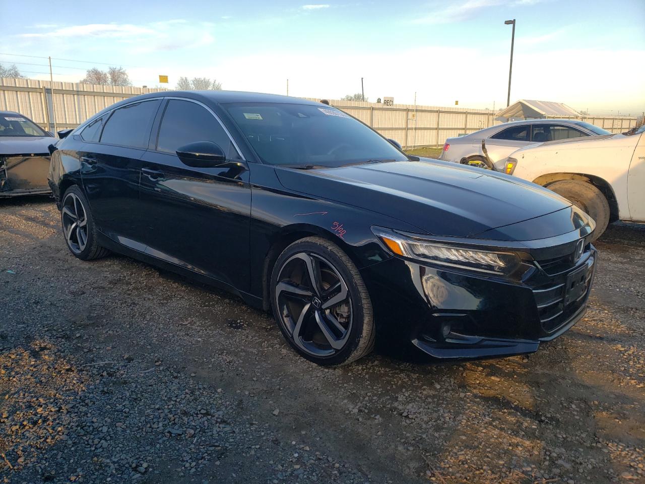 2022 HONDA ACCORD SPORT VIN:1HGCV1F32NA016614