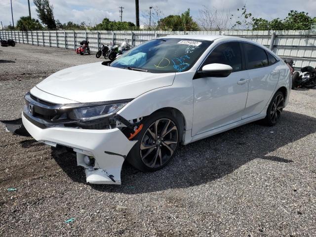 2021 HONDA CIVIC SPORT VIN: 2HGFC2F87MH511704