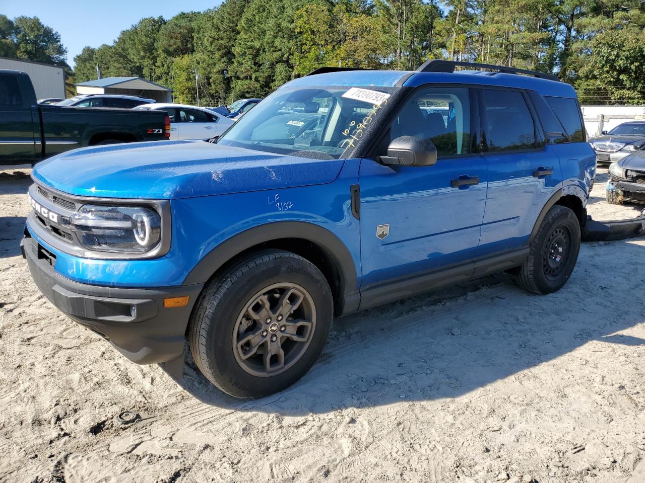 2022 FORD BRONCO SPORT BIG BEND VIN:3FMCR9B66NRD34710