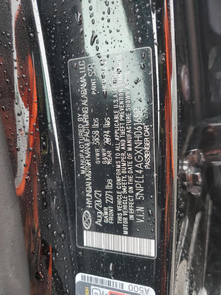2022 HYUNDAI ELANTRA SE VIN:5NPLL4AGXNH061650