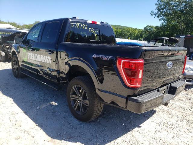 2021 FORD F150 SUPERCREW VIN: 1FTEW1***********