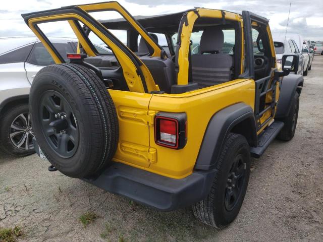 2021 JEEP WRANGLER SPORT VIN: 1C4GJXAN4MW574991