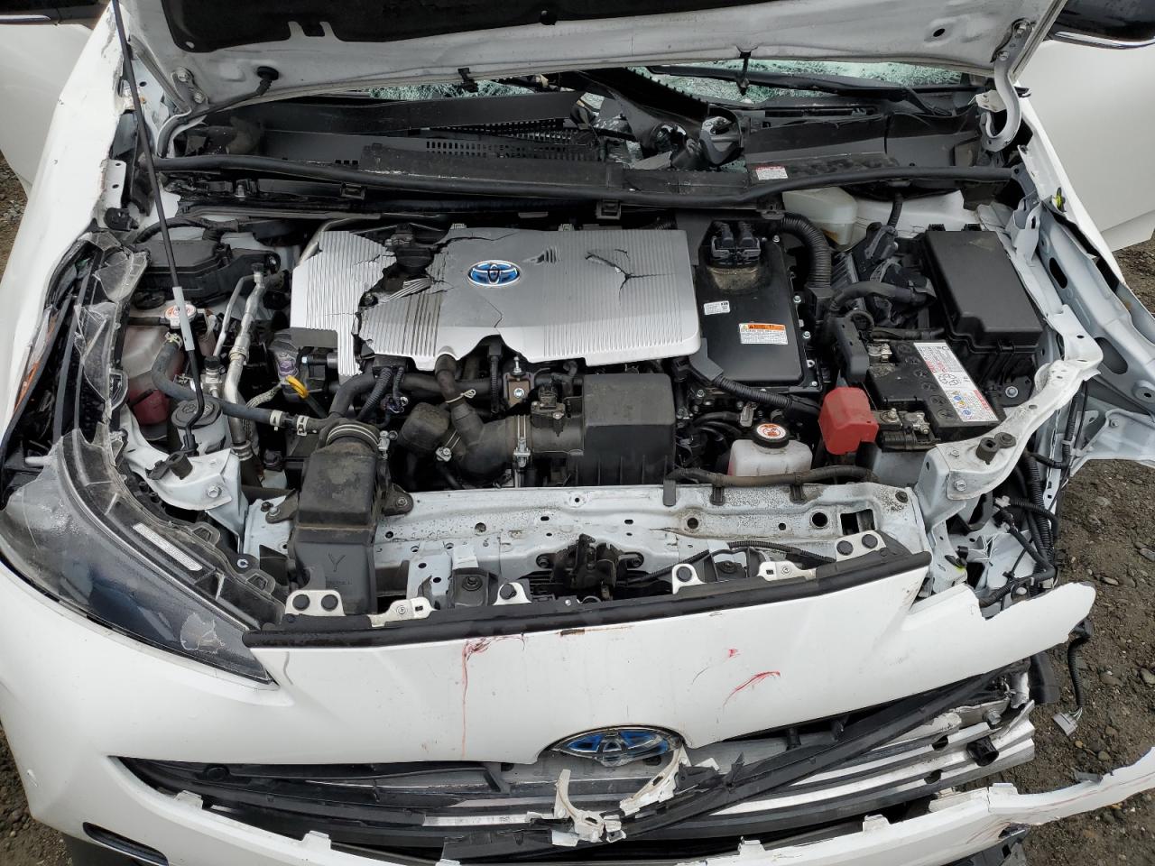 2022 TOYOTA PRIUS NIGHT SHADE VIN:JTDKAMFU4N3168317