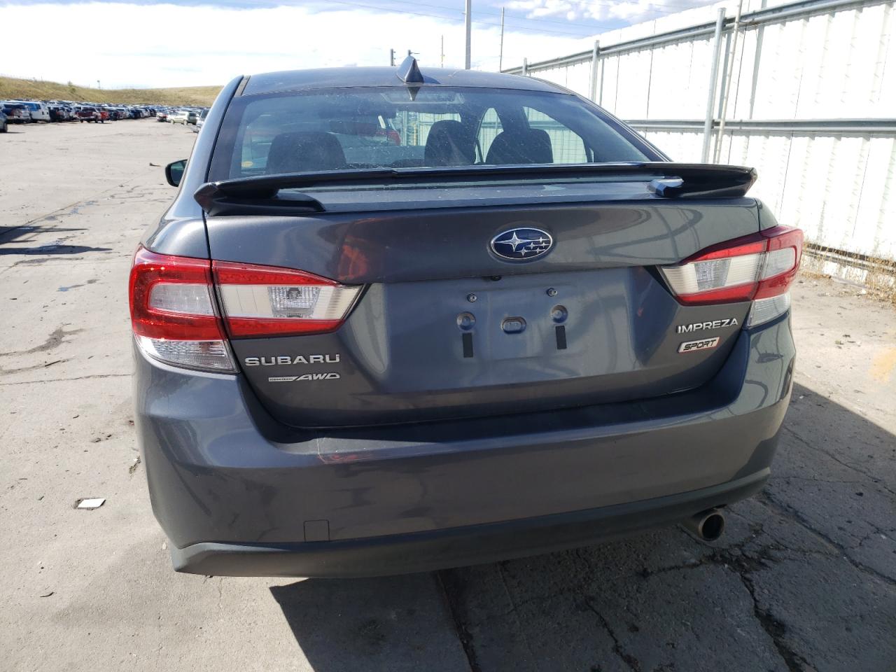 2022 SUBARU IMPREZA SPORT VIN:4S3GKAM60N3600438