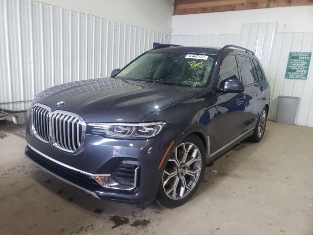 2021 BMW X7 XDRIVE40I VIN: 5UXCW2C01M9F27745