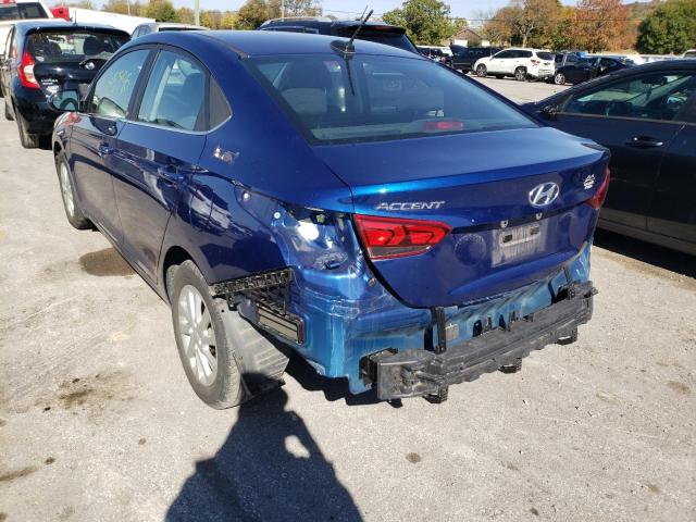 2021 HYUNDAI ACCENT SE VIN: 3KPC24A62ME144969