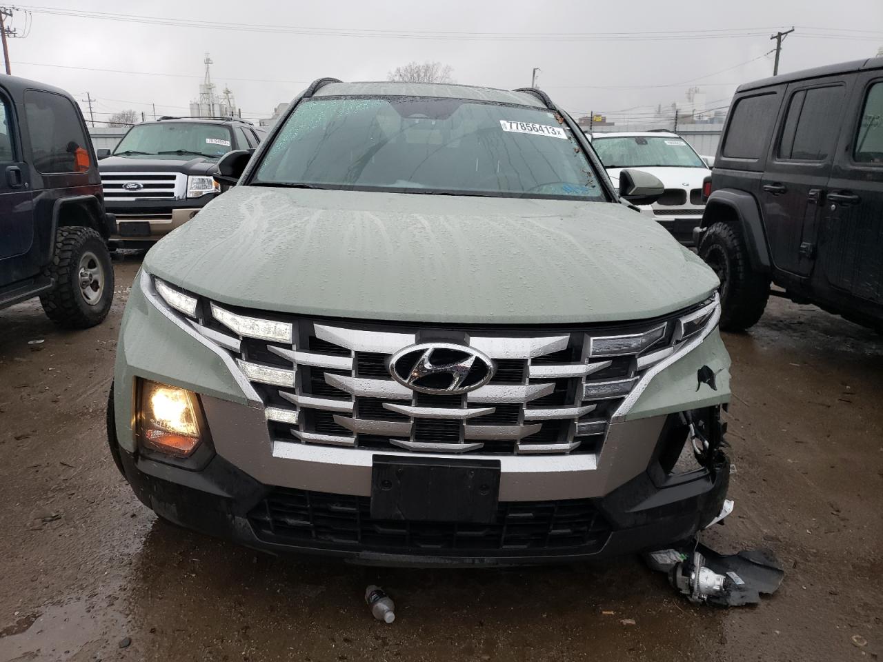 2022 HYUNDAI SANTA CRUZ SEL VIN:5NTJC4AE6NH037725