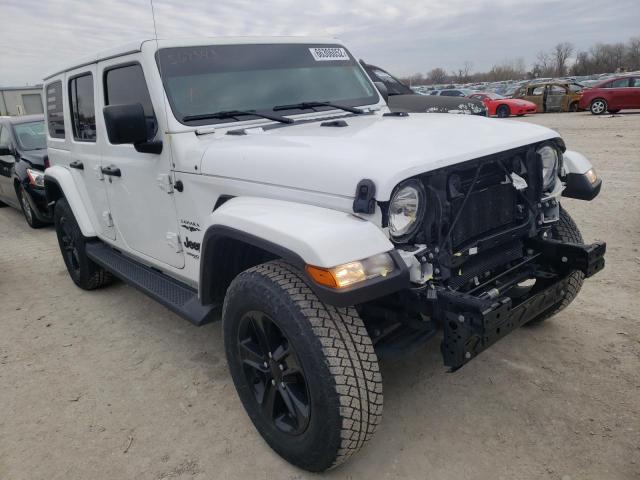 2021 JEEP WRANGLER UNLIMITED SAHARA VIN: 1C4HJXEG0MW567343