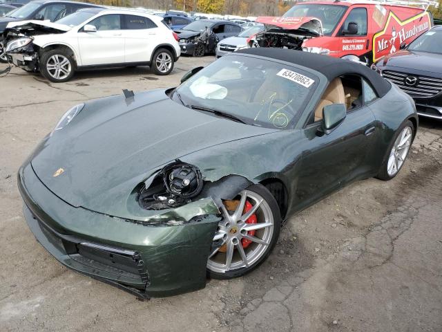 2021 PORSCHE 911 CARRERA S VIN: WP0CB2A94MS248374