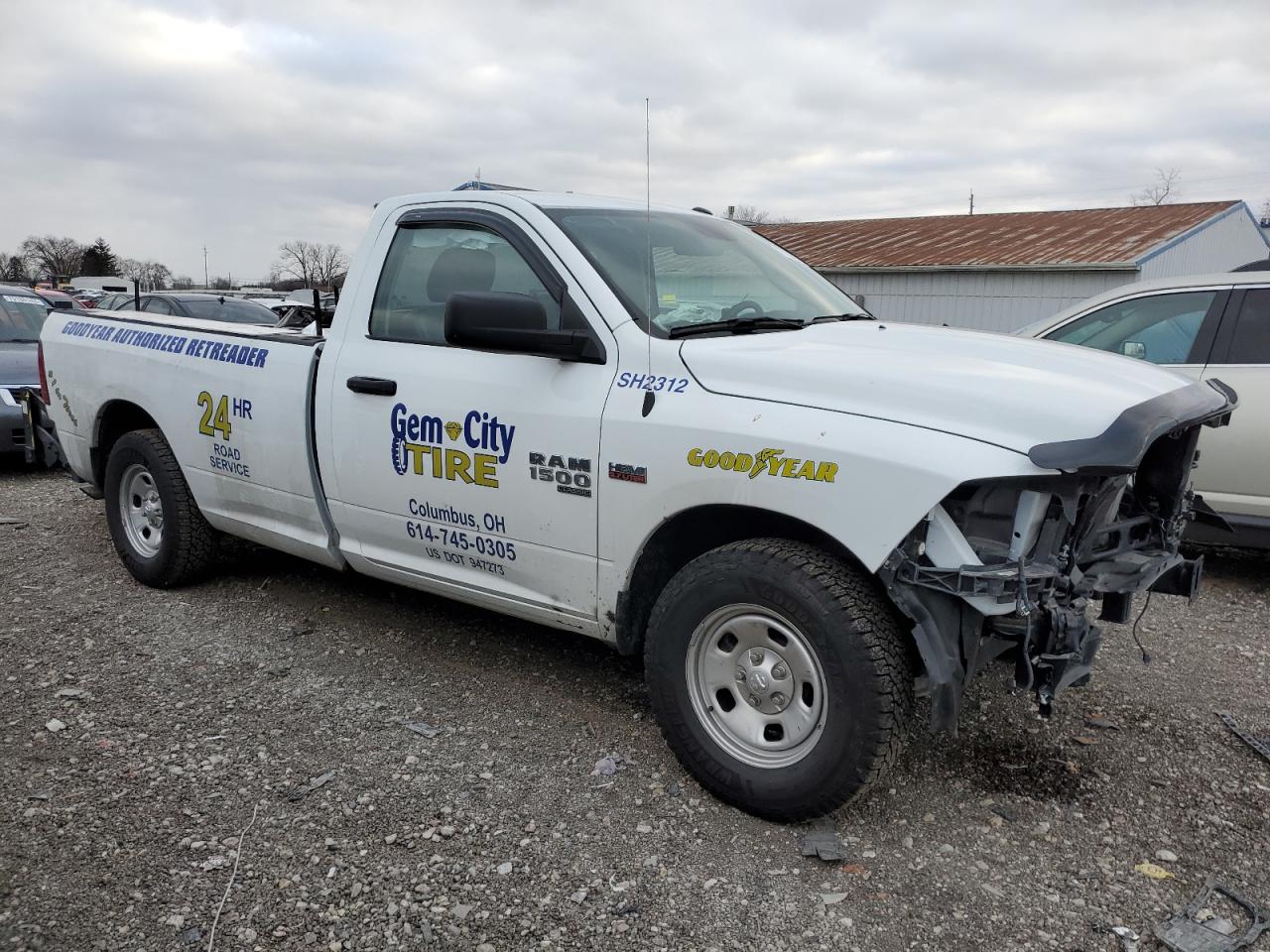 2022 RAM 1500 CLASSIC TRADESMAN VIN:3C6JR7DT0NG425039