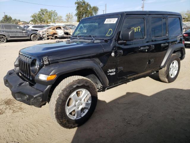 2021 JEEP WRANGLER UNLIMITED SPORT VIN: 1C4HJXDG3MW626466