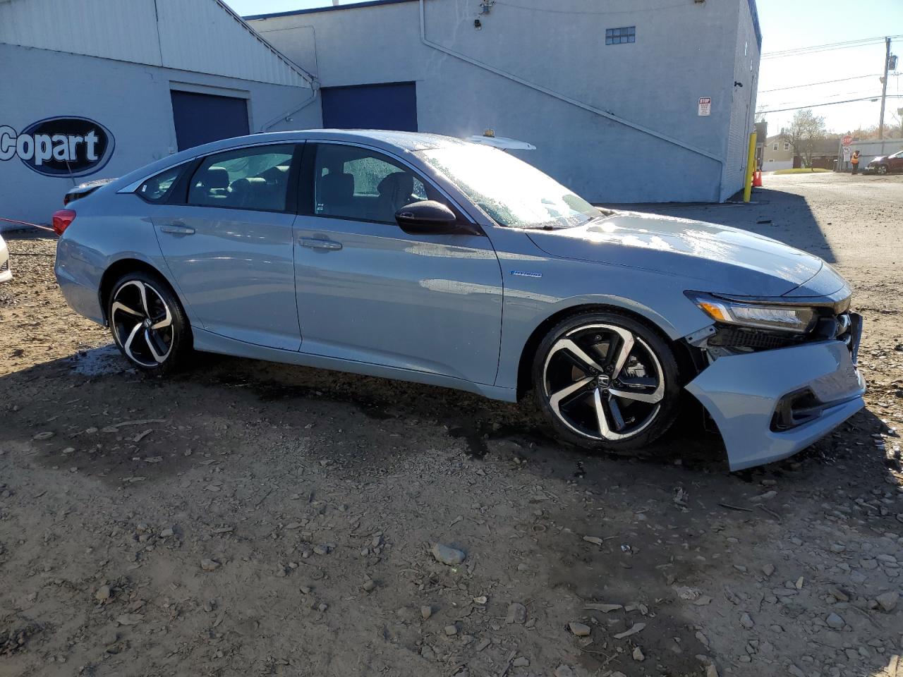 2022 HONDA ACCORD HYBRID SPORT VIN:1HGCV3F25NA047455