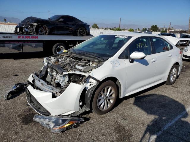 2021 TOYOTA COROLLA LE VIN: 5YFVPMAE6MP269991