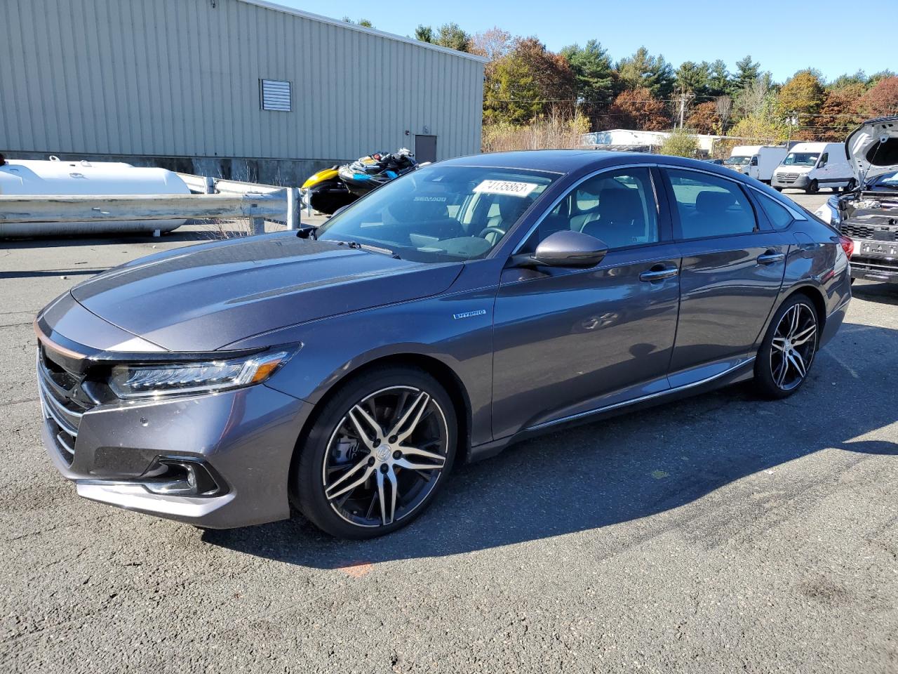 2022 HONDA ACCORD TOURING HYBRID VIN:1HGCV3F96NA005941