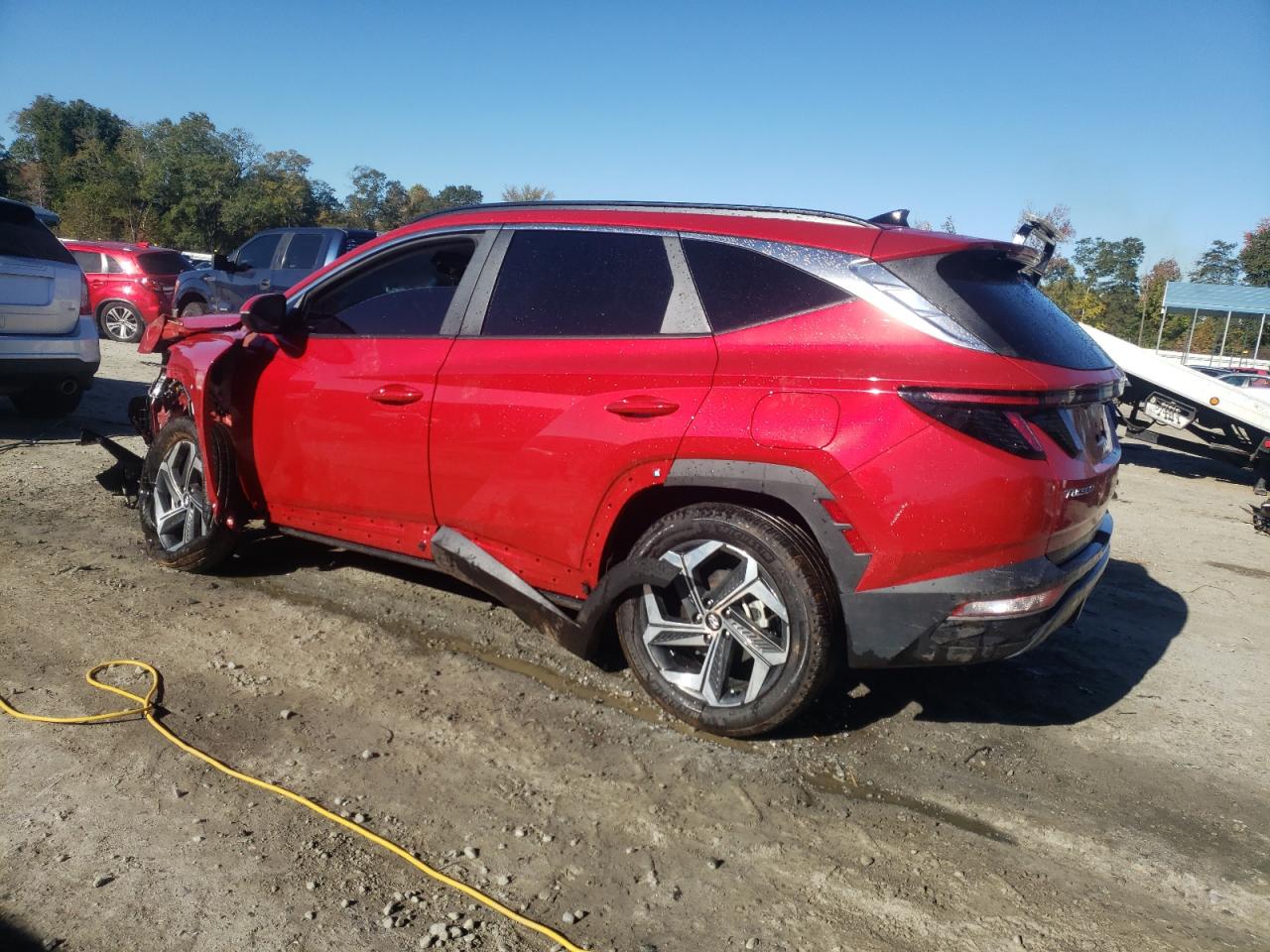 2022 HYUNDAI TUCSON SEL VIN:5NMJFCAE4NH136427