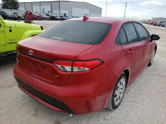 2021 TOYOTA COROLLA LE VIN: JTDEPMAE8MJ158072