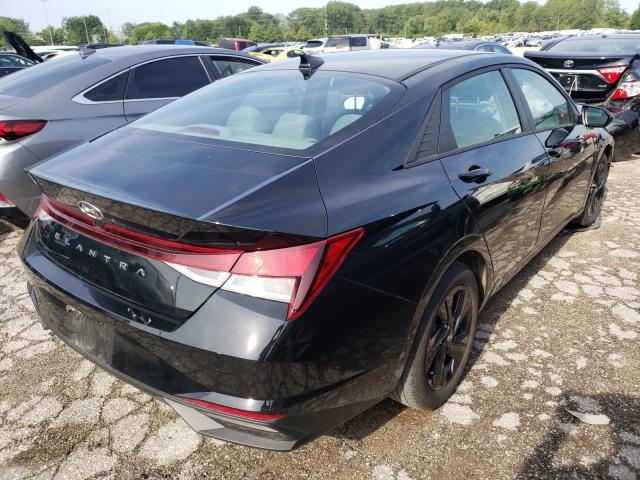 2021 HYUNDAI ELANTRA SEL VIN: 5NPLM4AG0MH007107