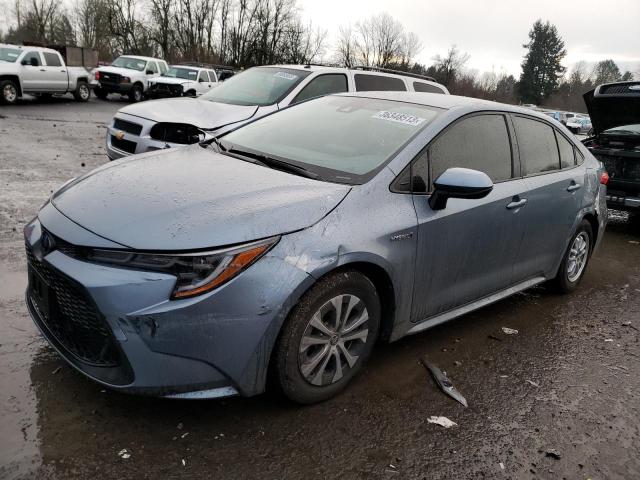 2021 TOYOTA COROLLA LE VIN: JTDEAMDE0MJ027067