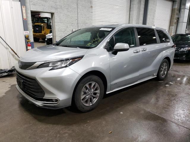 2021 TOYOTA SIENNA XLE VIN: 5TDYSKFC1MS003812