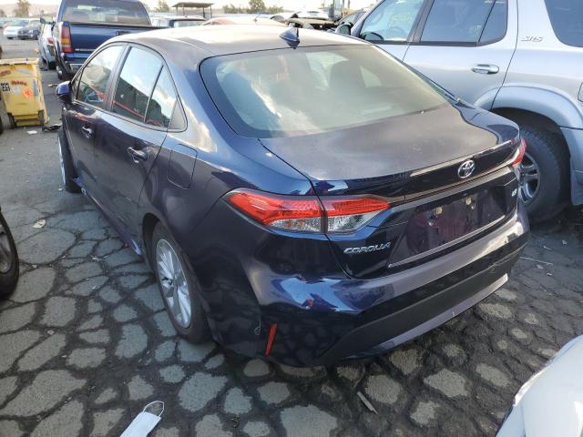 2021 TOYOTA COROLLA LE VIN: JTDVPMAE2MJ132552