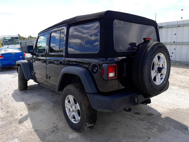 2021 JEEP WRANGLER UNLIMITED SPORT VIN: 1C4HJXDG5MW756748