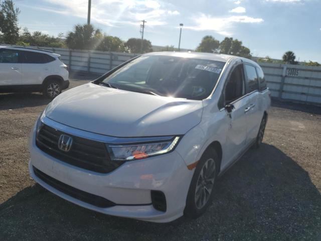 2021 HONDA ODYSSEY EXL VIN: 5FNRL6H75MB020691