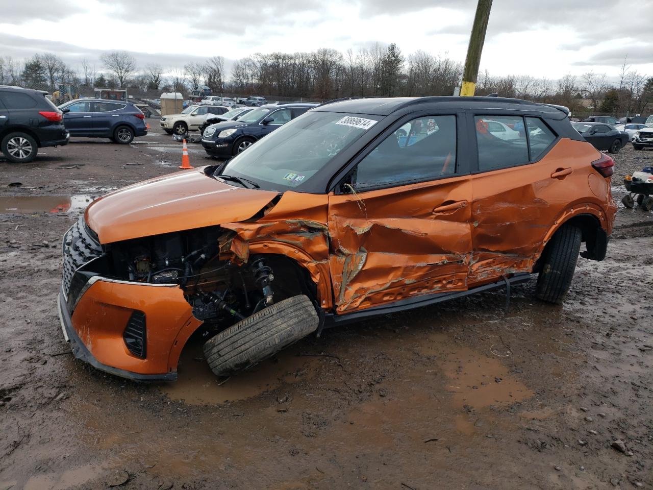 2022 NISSAN KICKS SR VIN:3N1CP5DV8NL485576