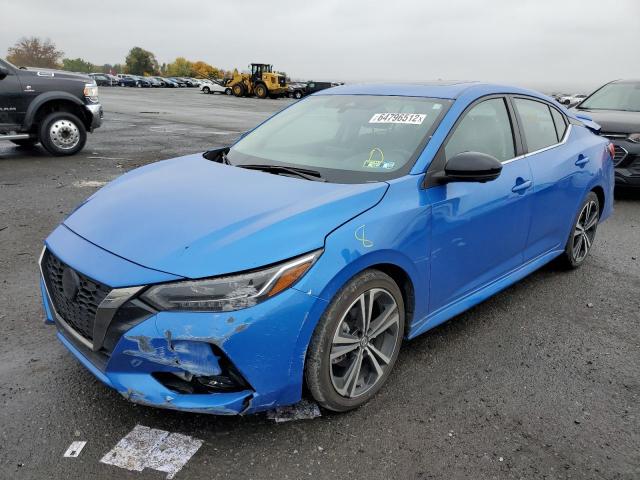 2021 NISSAN SENTRA SR VIN: 3N1AB8DV9MY328938