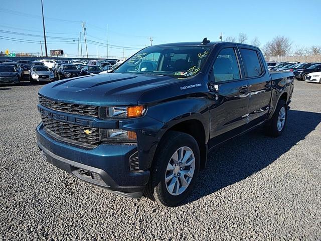 2021 CHEVROLET SILVERADO K1500 CUSTOM VIN: 3GCPYBEK7MG424838