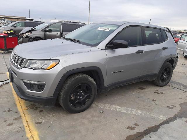 2021 JEEP COMPASS SPORT VIN: 3C4NJCABXMT505587