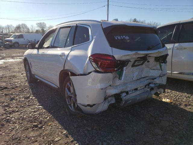 2021 BMW X3 XDRIVE30E VIN: 5UXTS1C00M9E01754